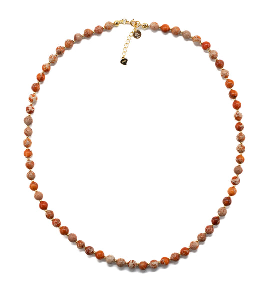 Imperial red necklace