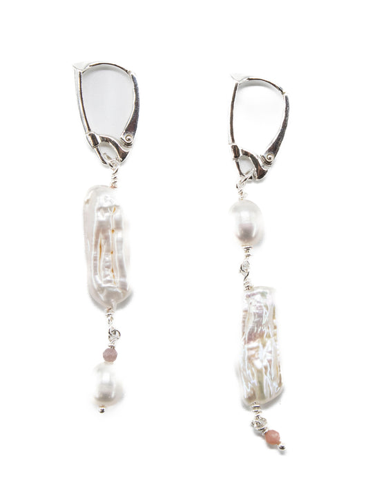 Pearl earrings