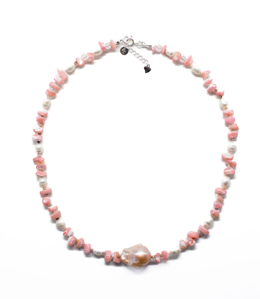 Pink Strawberry necklace